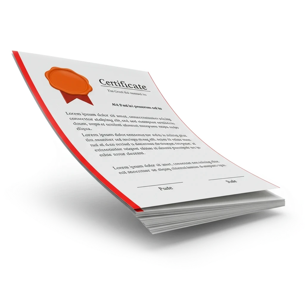 Imagem destaque certificado